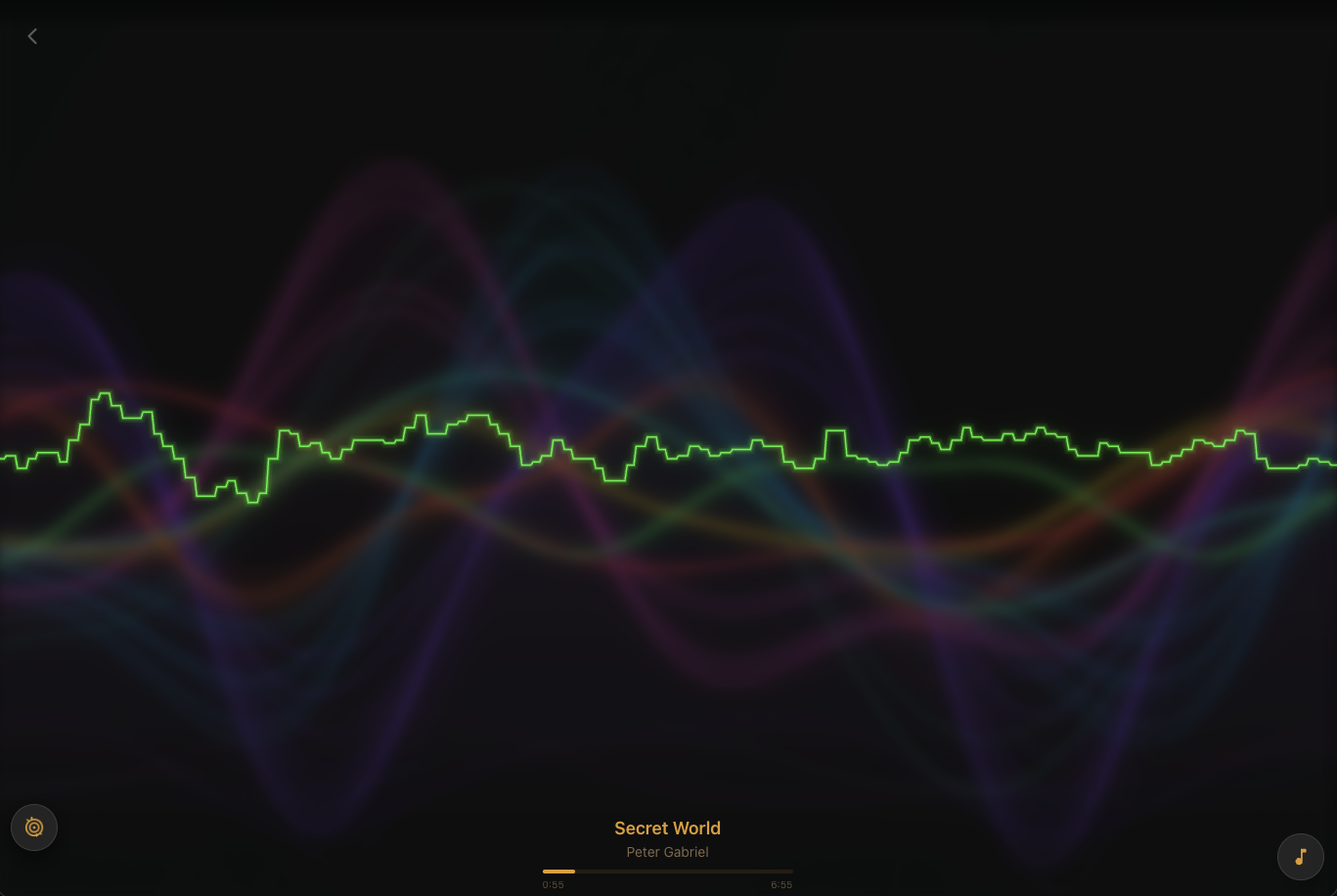 SugarSpin oscilloscope visualizer
